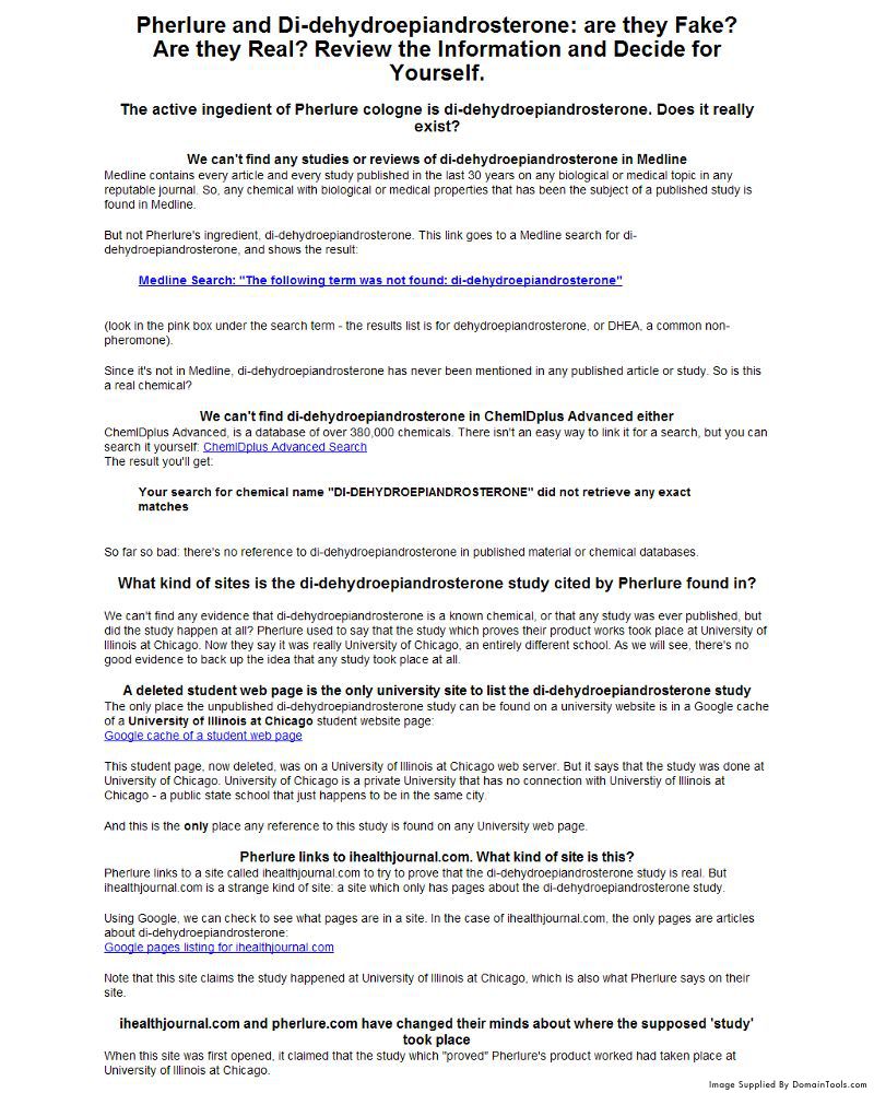 Pherlure Review: This Products Blows Ass, Pure And Simple (Do Not Buy) pherlure review scam