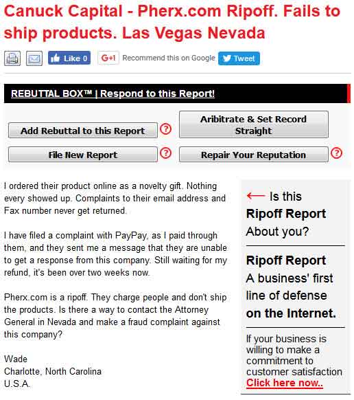 PherX Review: It Works, But It's Not Worth The Money (Ripoff Reports Included) pherx-pheromone-review-complaint4