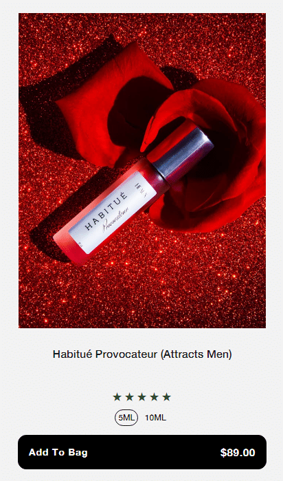 Habitué Provocateur (Attract Men Pheromone) by Heaux Cosmetics Review